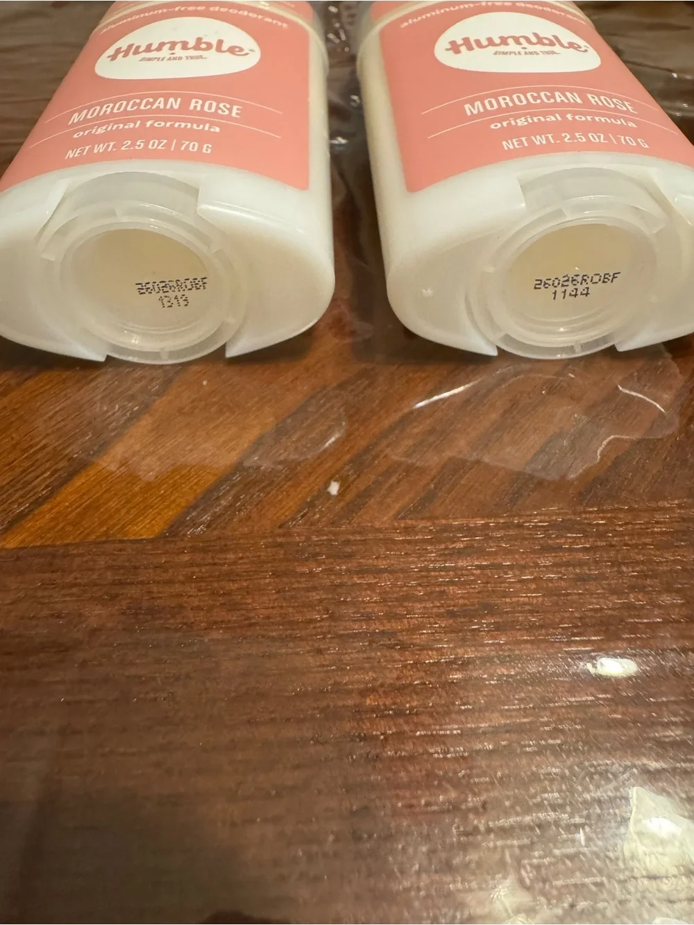 (2) Moroccan Rose Aluminum-Free Deodorant — Pink